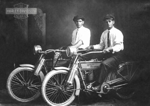 William S Harley and Authur Davidson c 1914